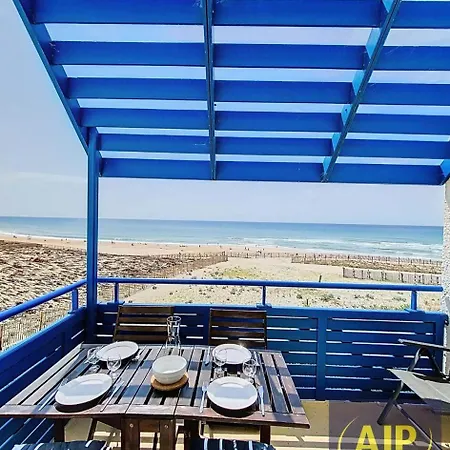 Bleu Marine - Vue 4 Personnes, Avec Piscine, Ocean Mae-0461 لاكانو